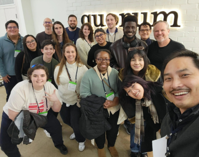 image of design students at Quorum
