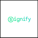 This image has an empty alt attribute; its file name is 150_Signify.png