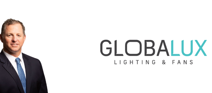 image of Justin Palm and Globalux logo