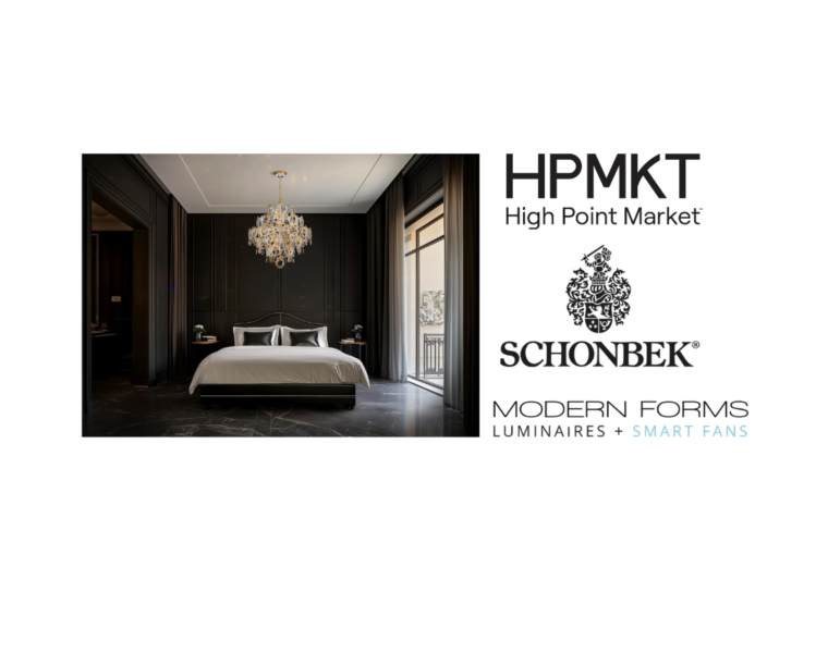 bedroom setting with Schonbek chandelier