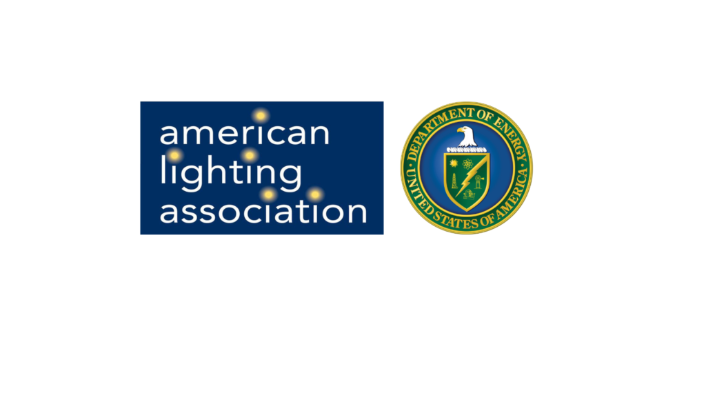 logos for American Lighting Association and DOE