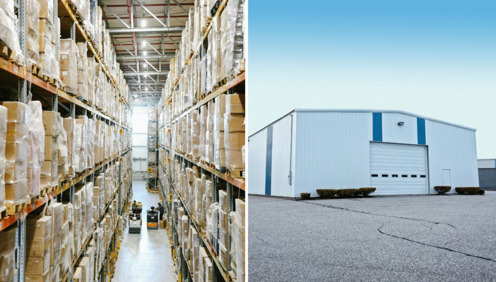 image of a full warehouse