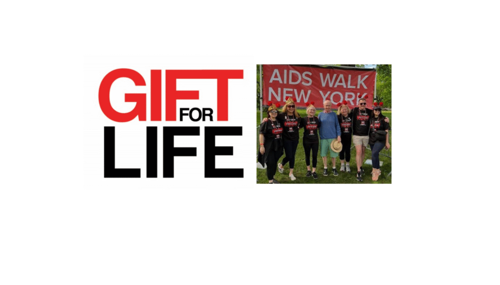 Gift for Life /NY NOW AIDS Walk Team Raises $42,000+