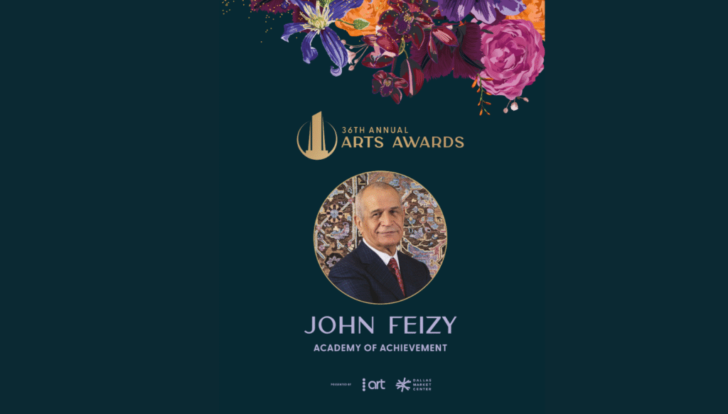 John Feizy to Posthumously Receive ARTS Awards Academy of Achievement Honor