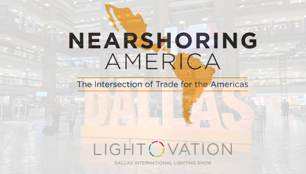 Exhibitors for Nearshoring America at Lightovation Announced