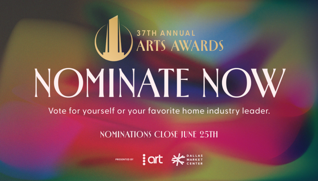 Nominate Your Favorite Manufacturer, Showroom and Rep for the ARTS Awards