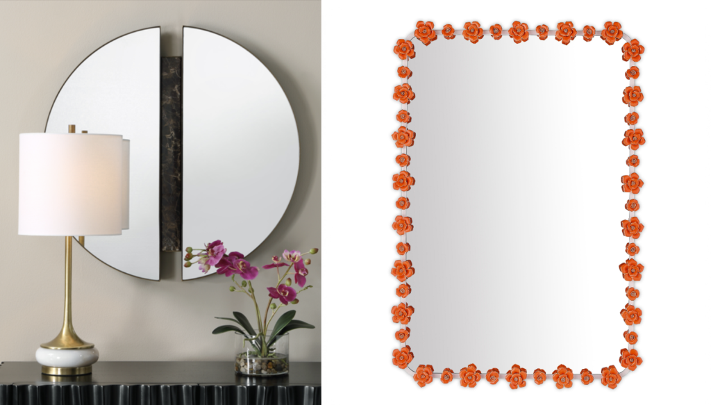 Style Watch: Sculptural Mirrors