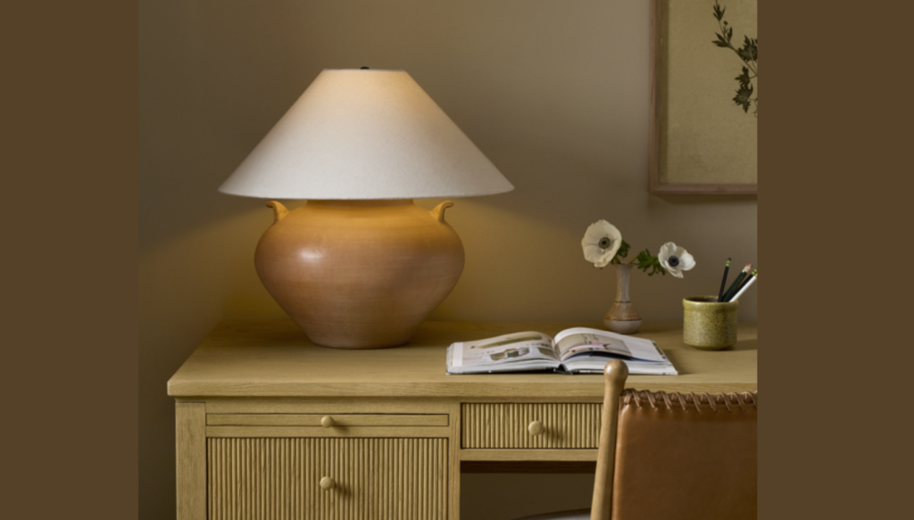 Civita Table Lamp from Amber Lewis & Four Hands
