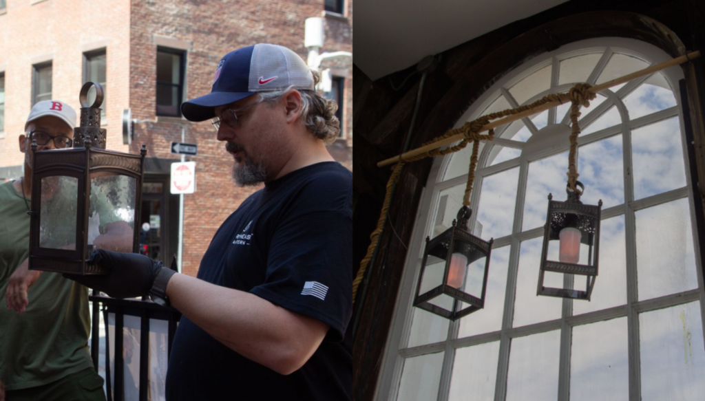 Northeast Lantern Recreates Lighting Associated With Paul Revere